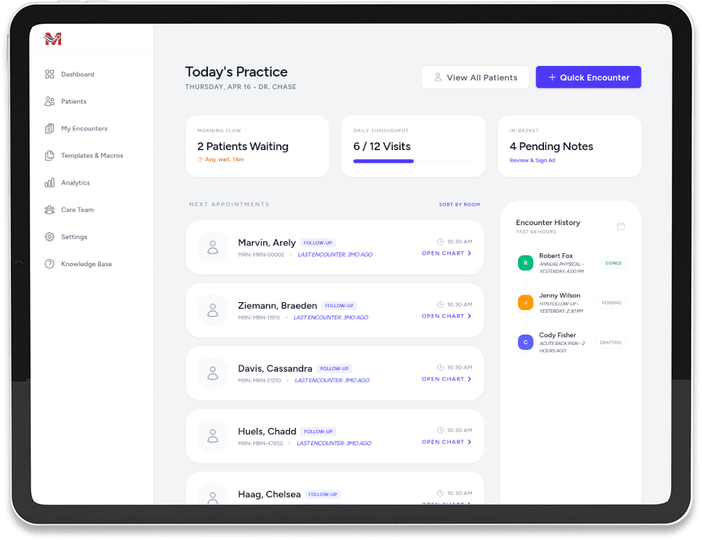 listenmd_dashboard_ipad